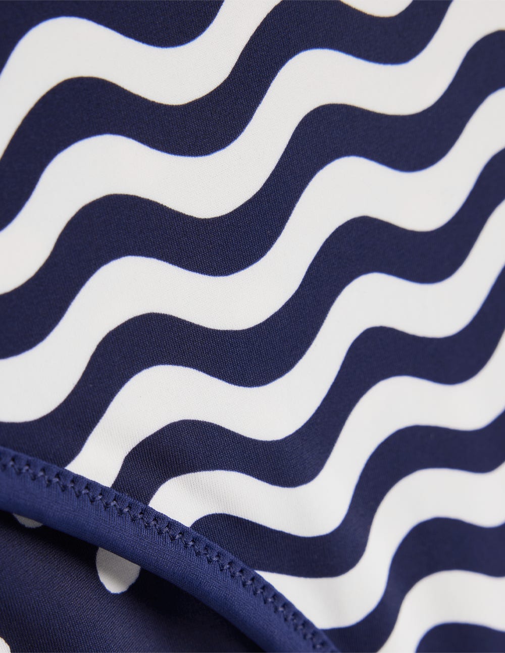 Symi Reversible Swimsuit-Navy, Stripe & Dot