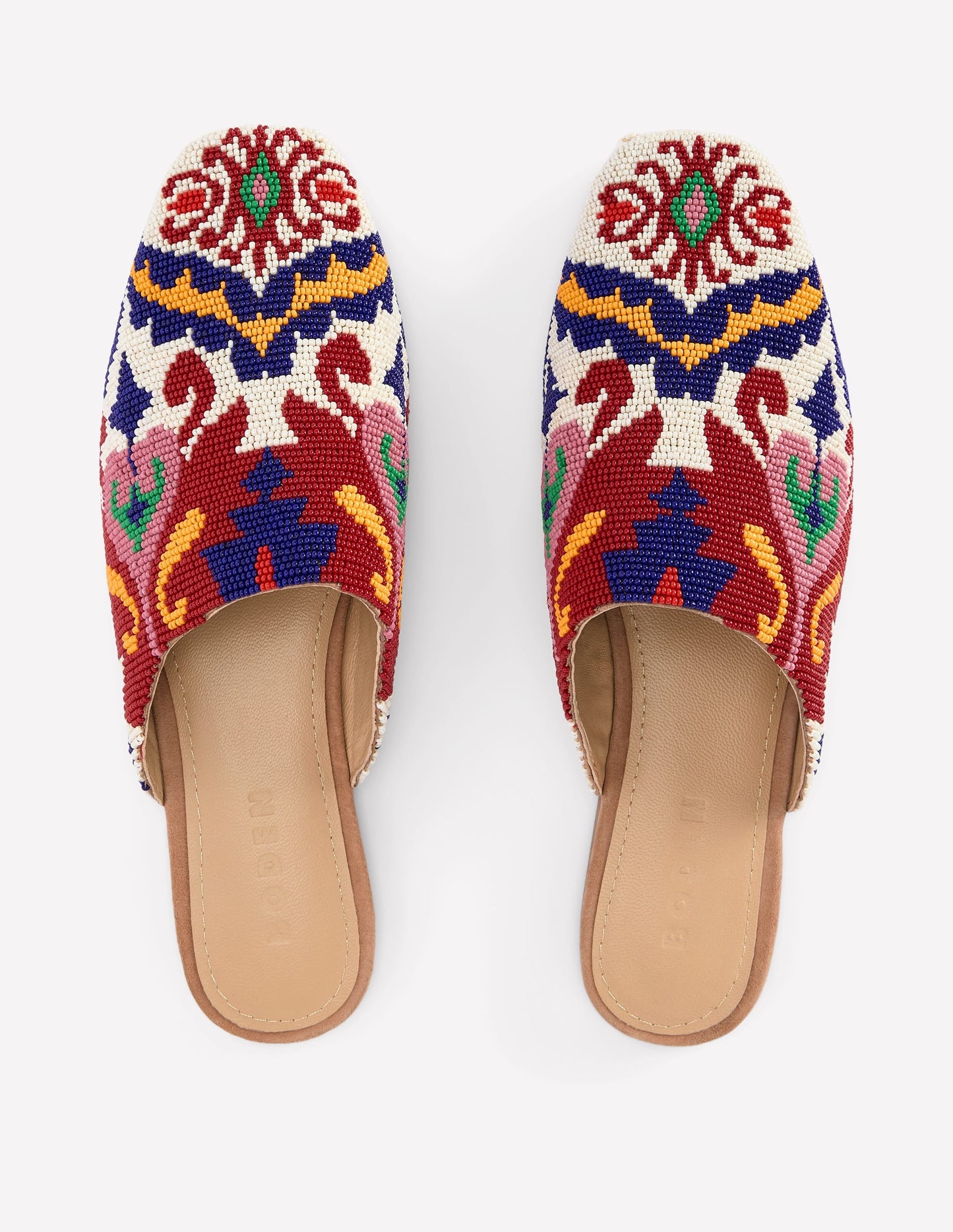 Mule Slipper Loafer-Multi Bead