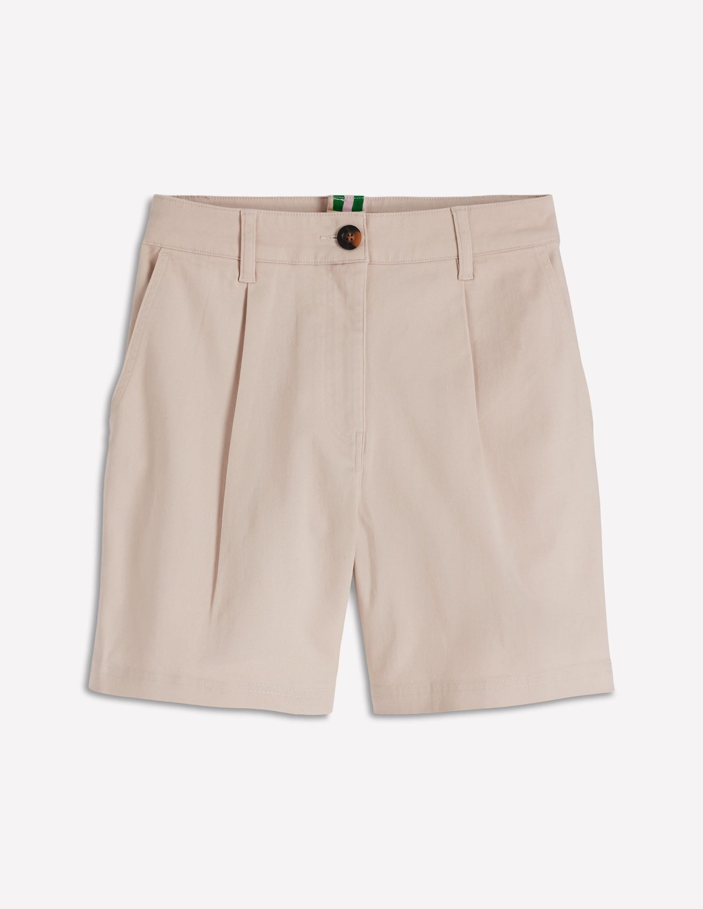 Chino Shorts-Almond Milk