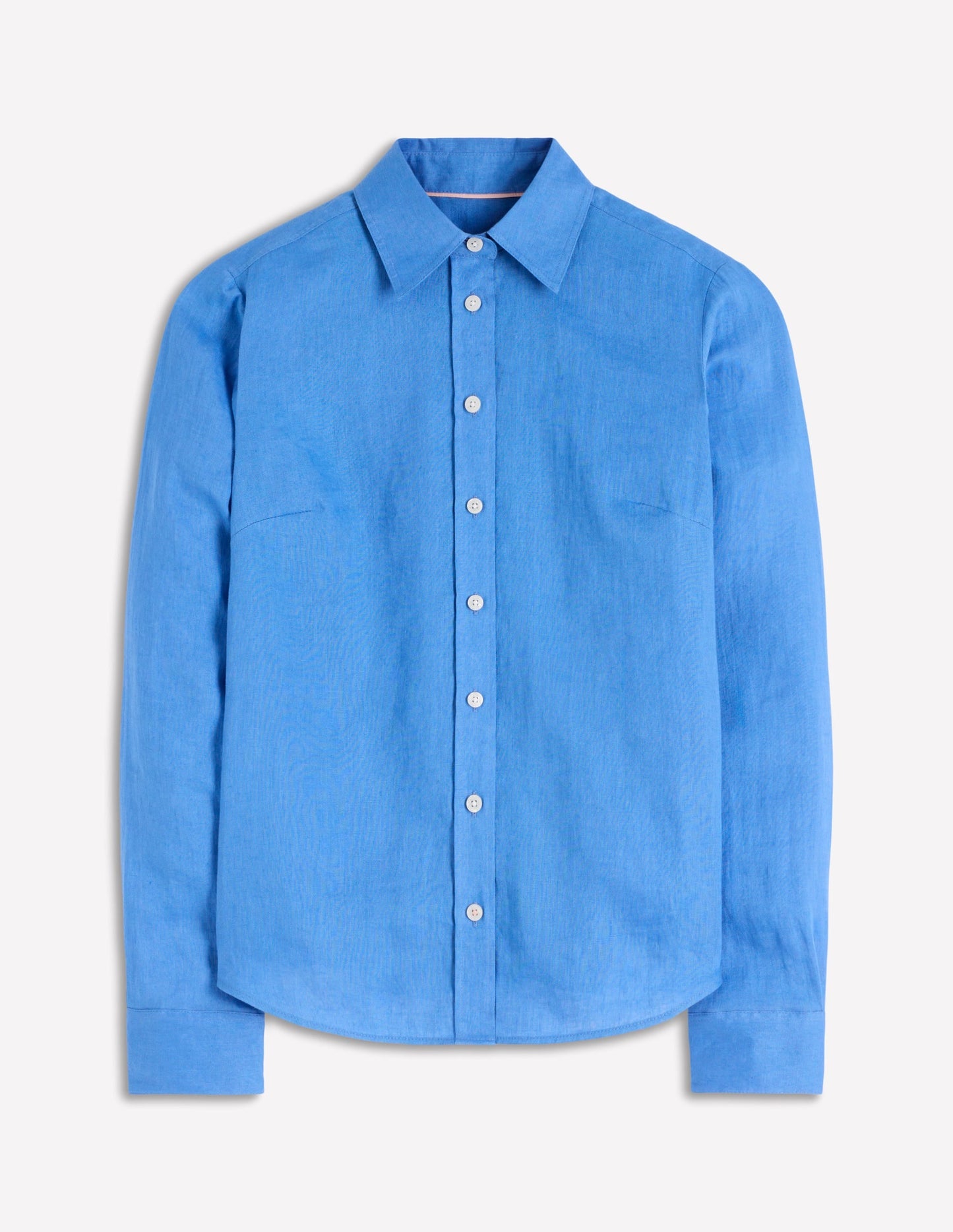 Sienna Linen Shirt-Regatta Blue