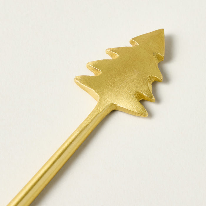 Golden Tree Cocktail Spoon