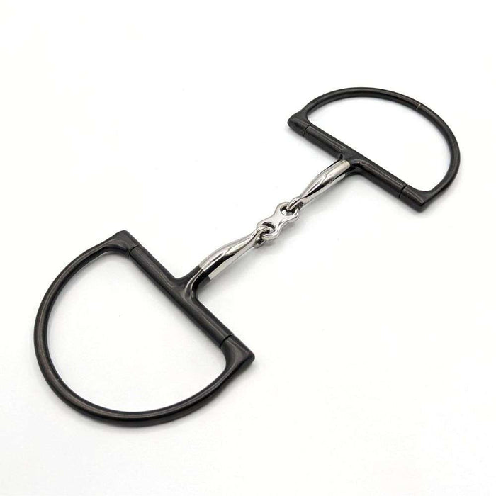 hunter dee black cheek french link bit