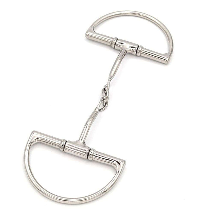 hunter dee skinny curb links bit angled view