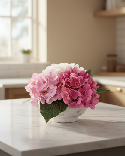 10" Hydrangea Perfect Centerpiece