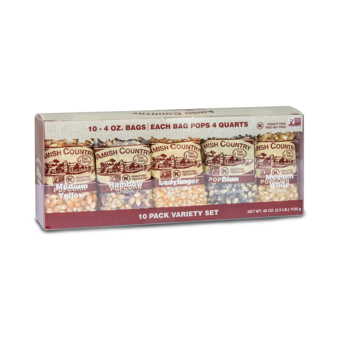10 Variety Pack Popcorn