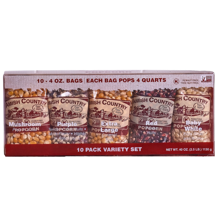 10 Variety Pack Popcorn