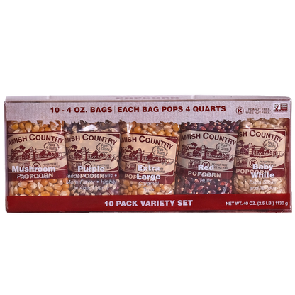 10 Variety Pack Popcorn