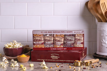 10 Variety Pack Popcorn