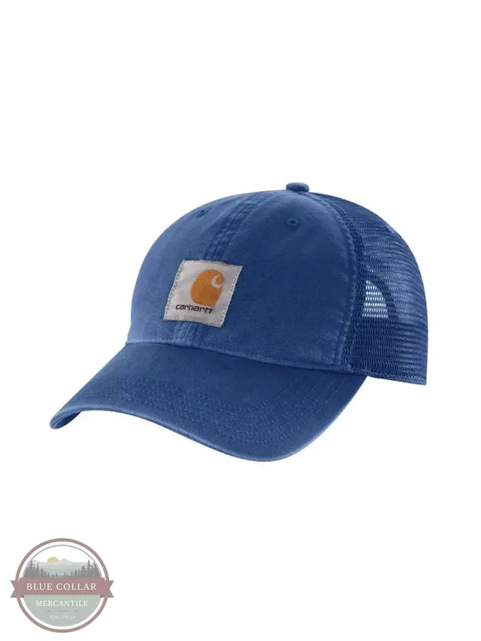 Carhartt 100286 Canvas Mesh Back Cap Lakeshore Front View