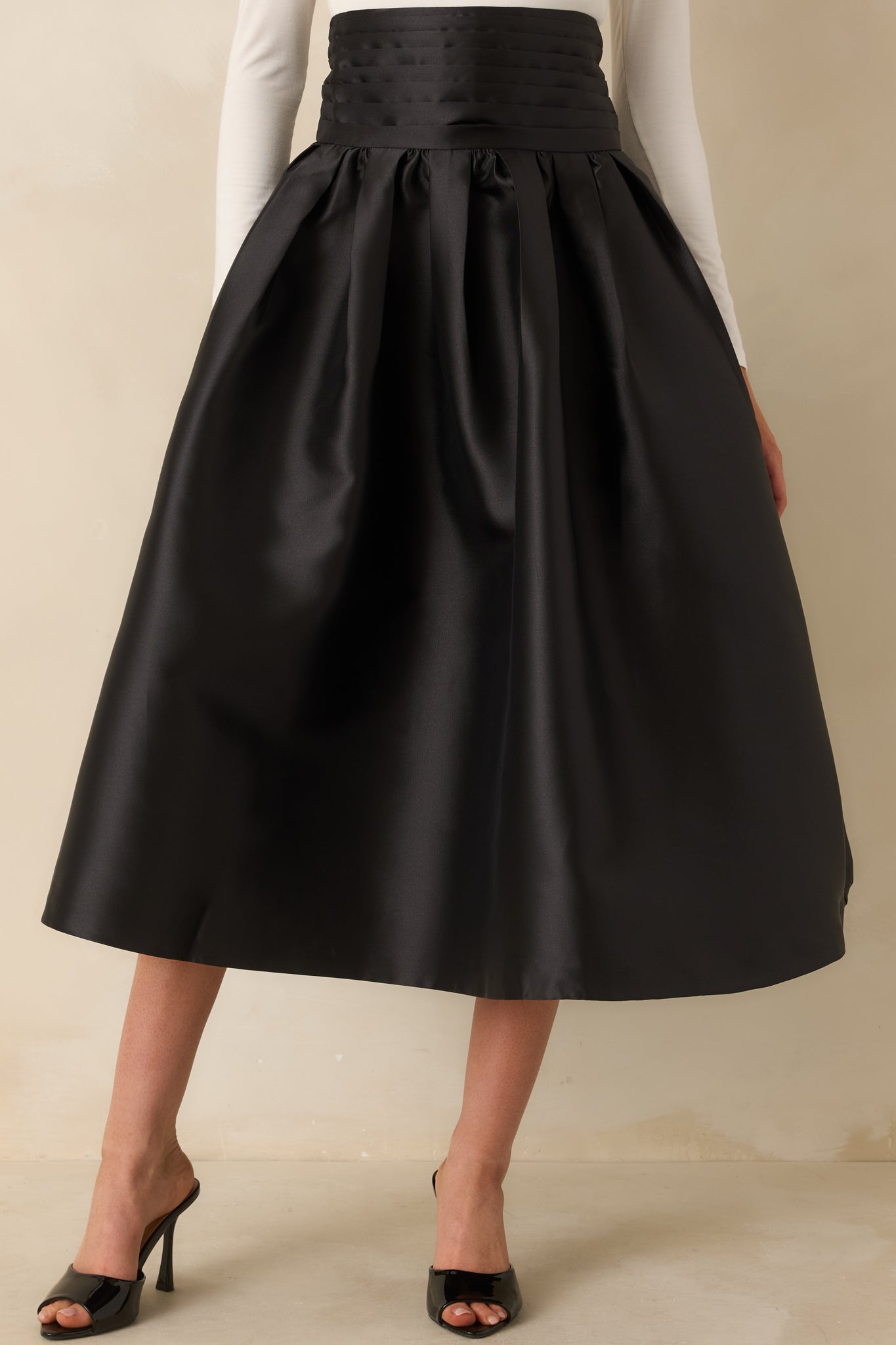 Prosperina Ines Black Maxi Skirt