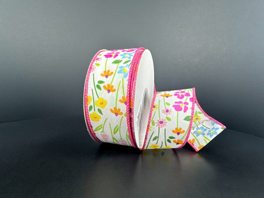 1.5" Wildflower Field Ribbon Bolt