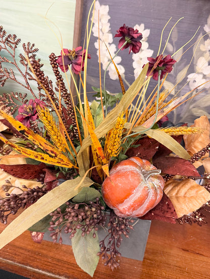 21" Deep Autumn Centerpiece