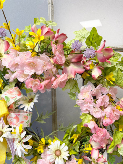 23" Spring Fling Wreath