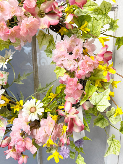 23" Spring Fling Wreath