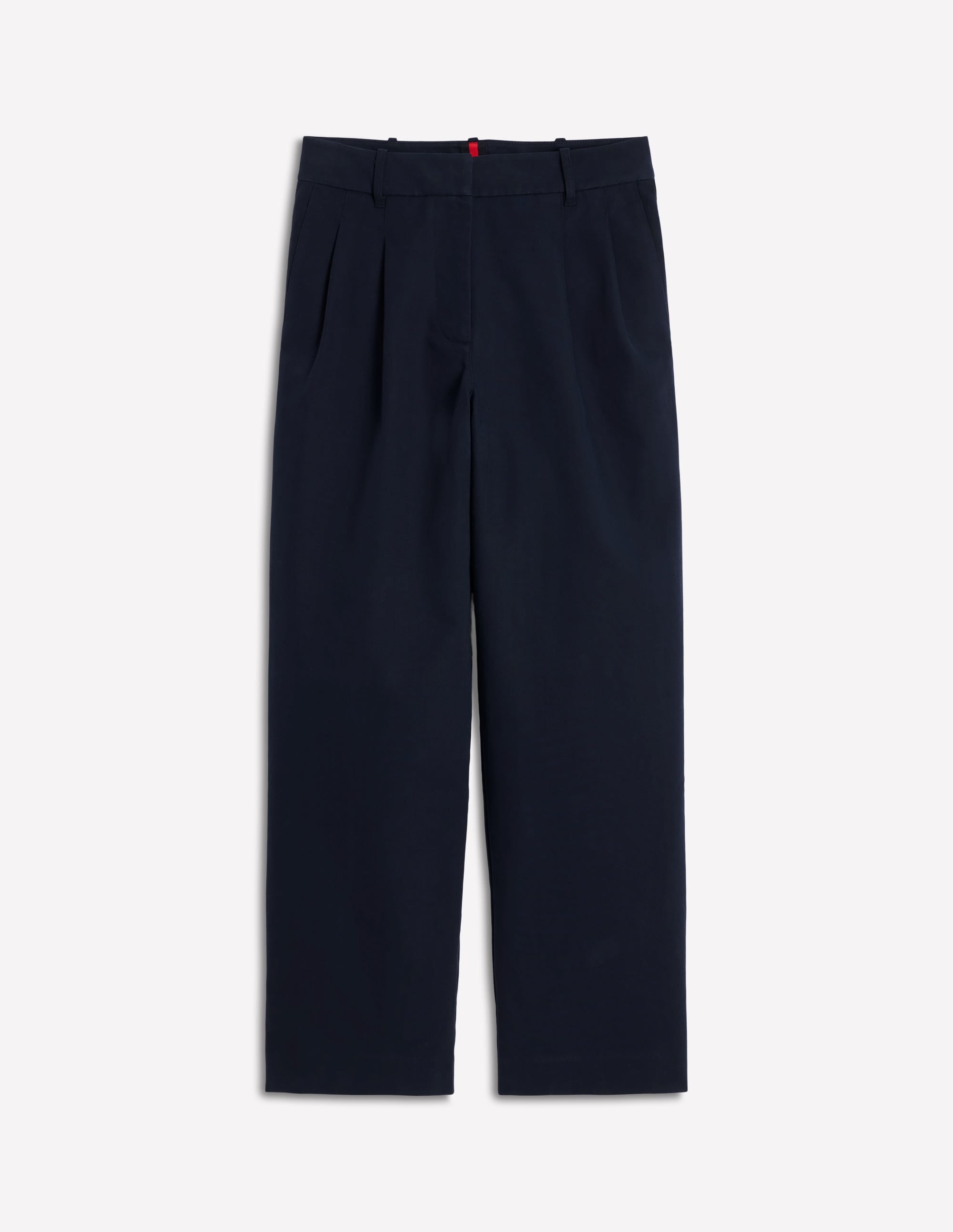Bloomsbury Cotton Pants-NAVY