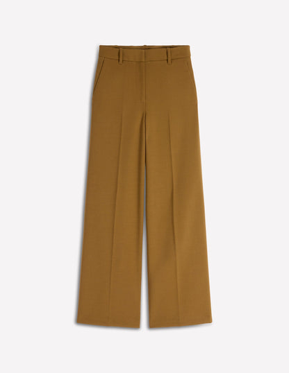 Belgravia Tailored Pants-Tobacco