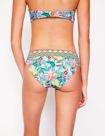 Classic Bikini Bottoms-Dawn Blue, Wildflower Trail