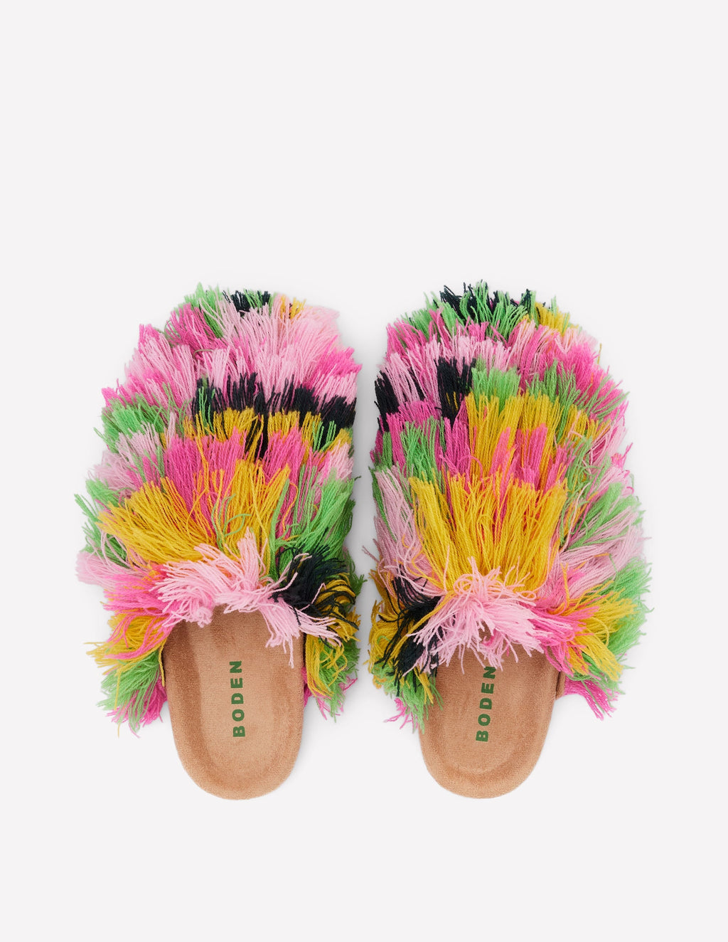 Multi Texture Mules-Multi