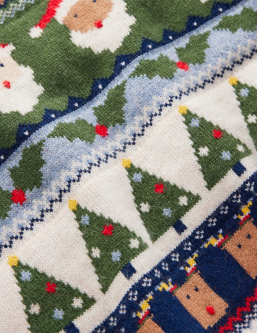 Edie Fair Isle Sweater-Multi, Christmas Fair Isle