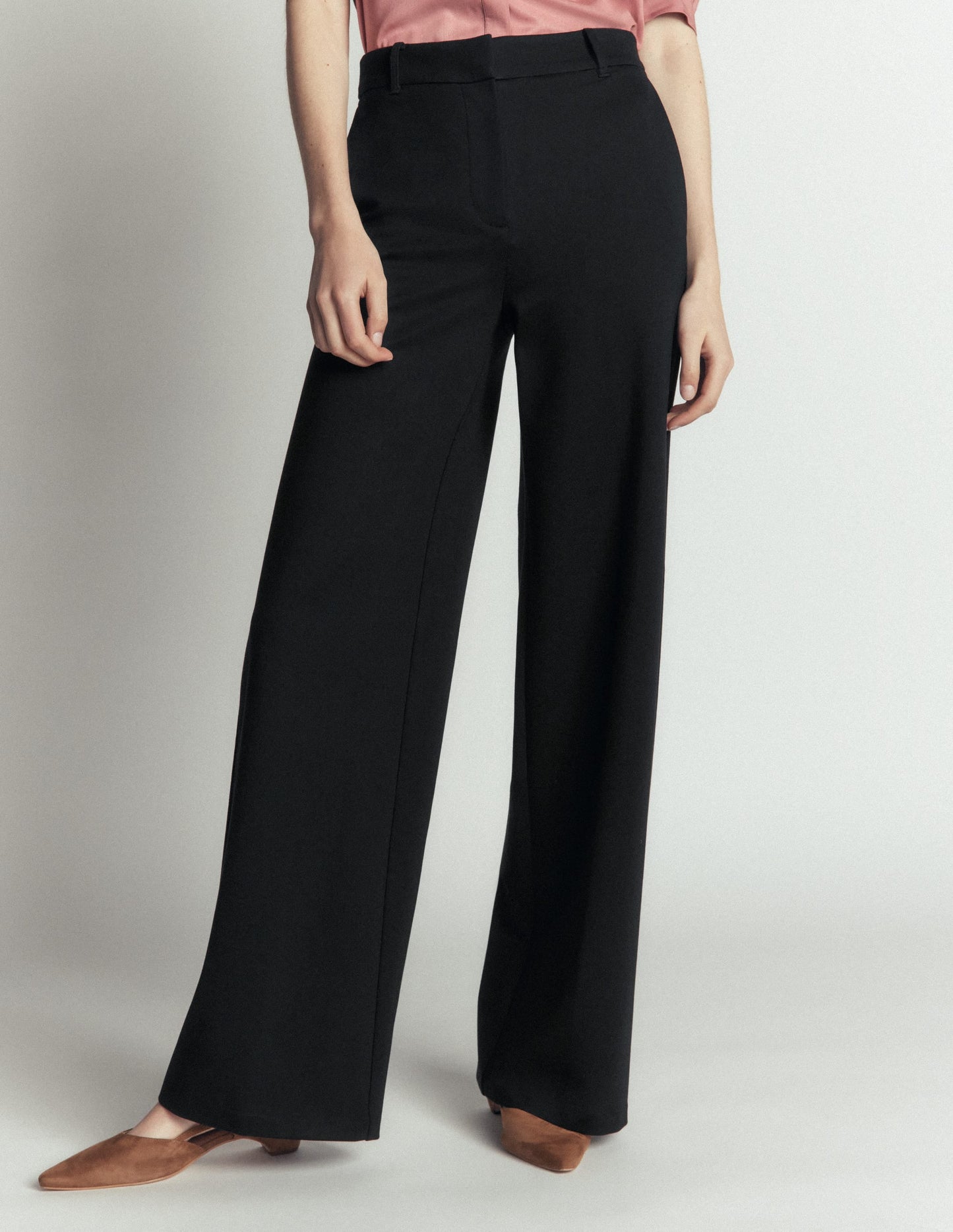 Belgravia Ponte Pants-Black