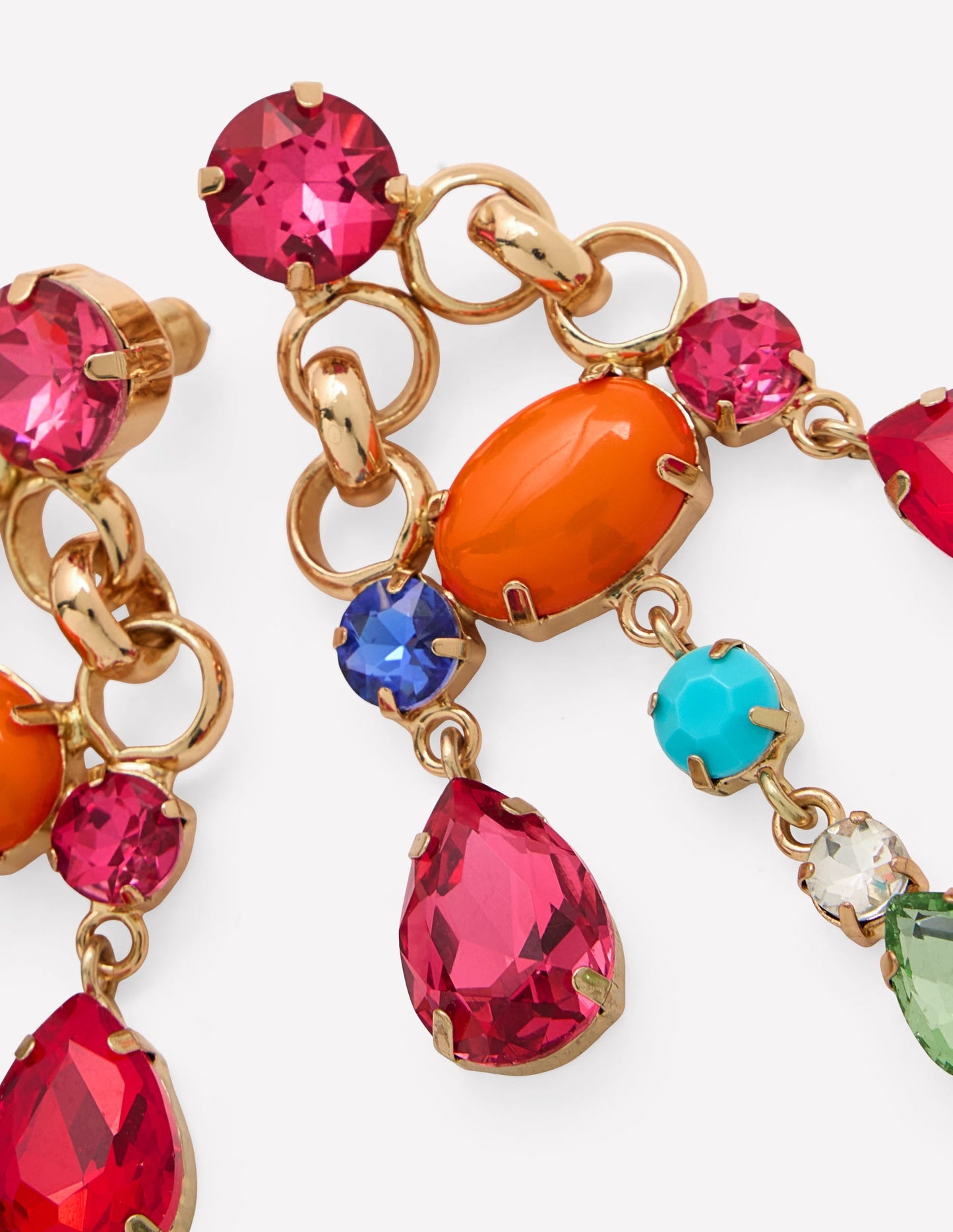 Mega Jewel Earrings-Multi