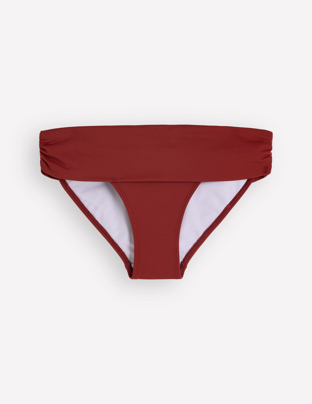 Classic Fold Bikini Bottoms-Paprika