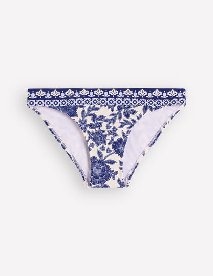 Classic Bikini Bottoms-Mazarine Blue, Tigers Paradise
