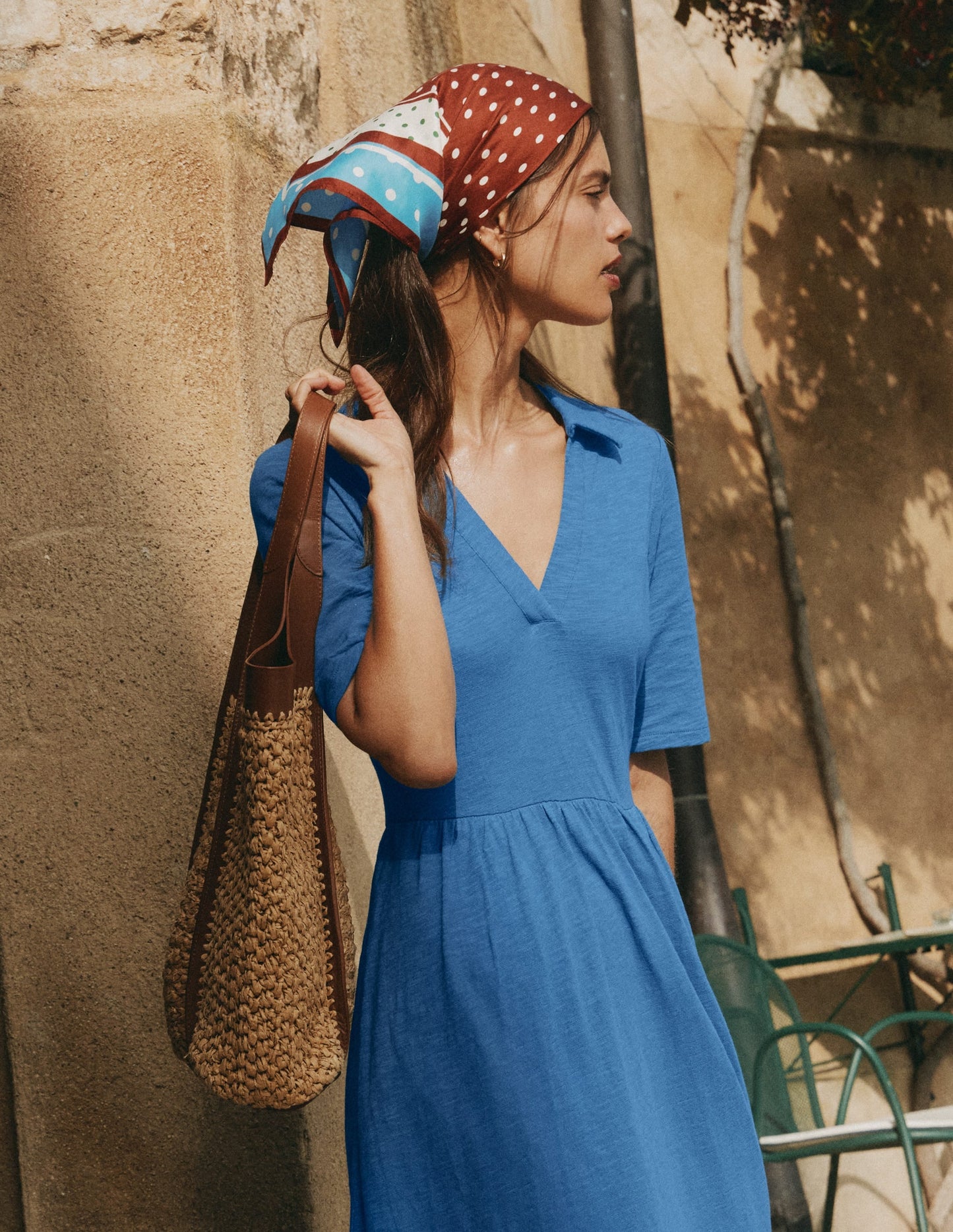 Straw Tote-Natural Raffia