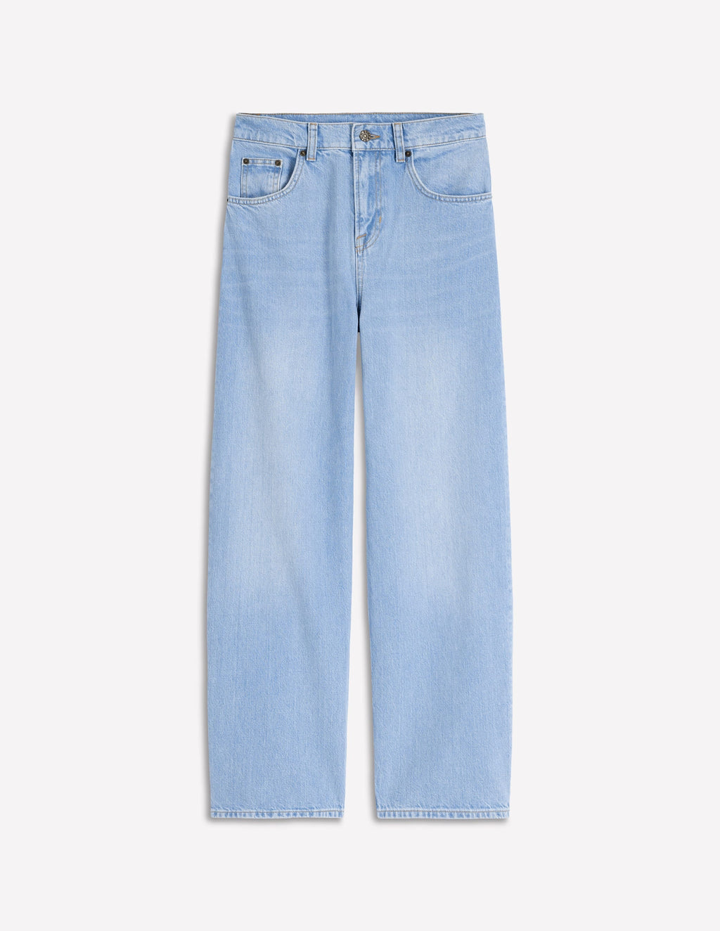 Mid Rise Relaxed Leg Jeans-Authentic Vintage