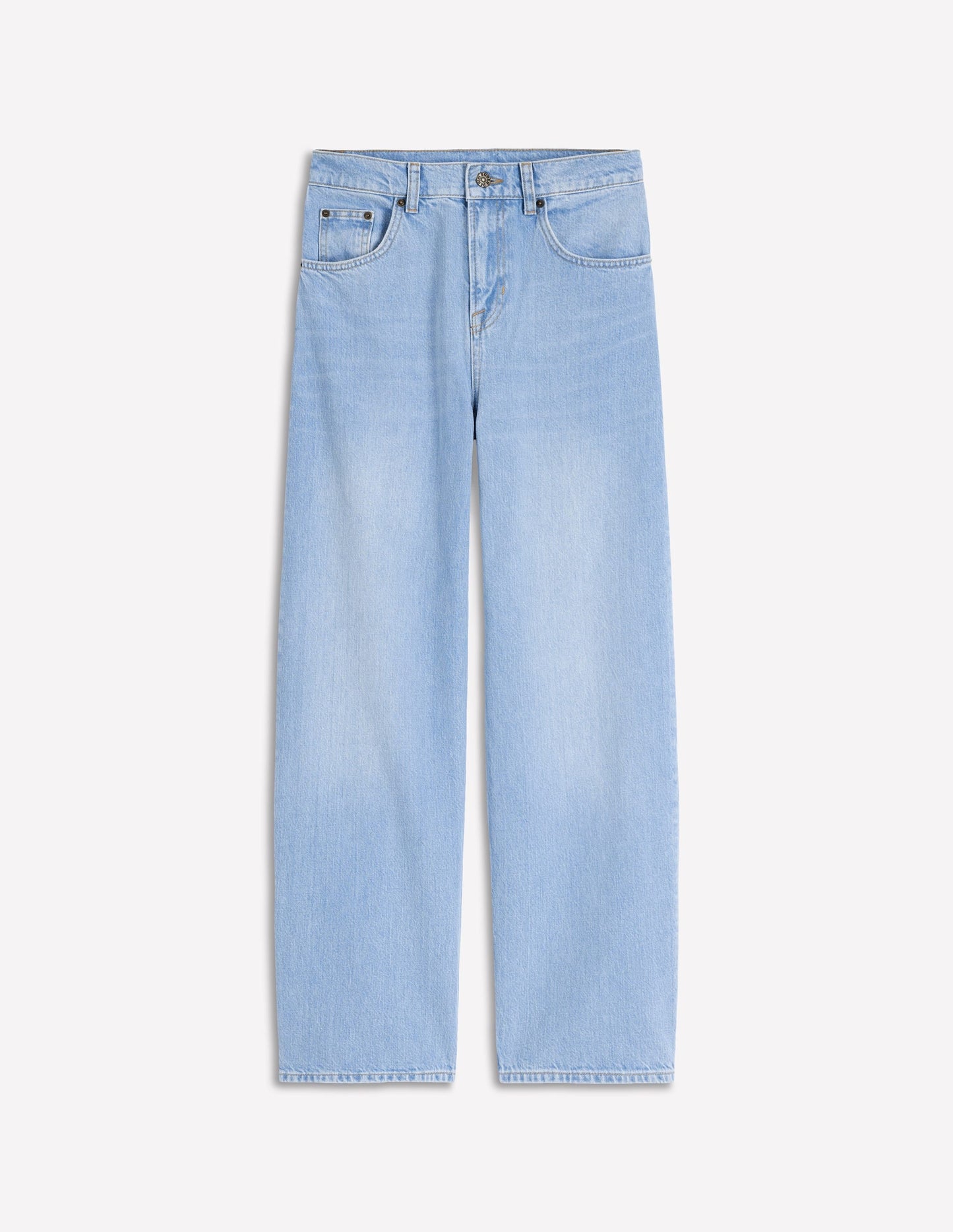 Mid Rise Relaxed Leg Jeans-Authentic Vintage