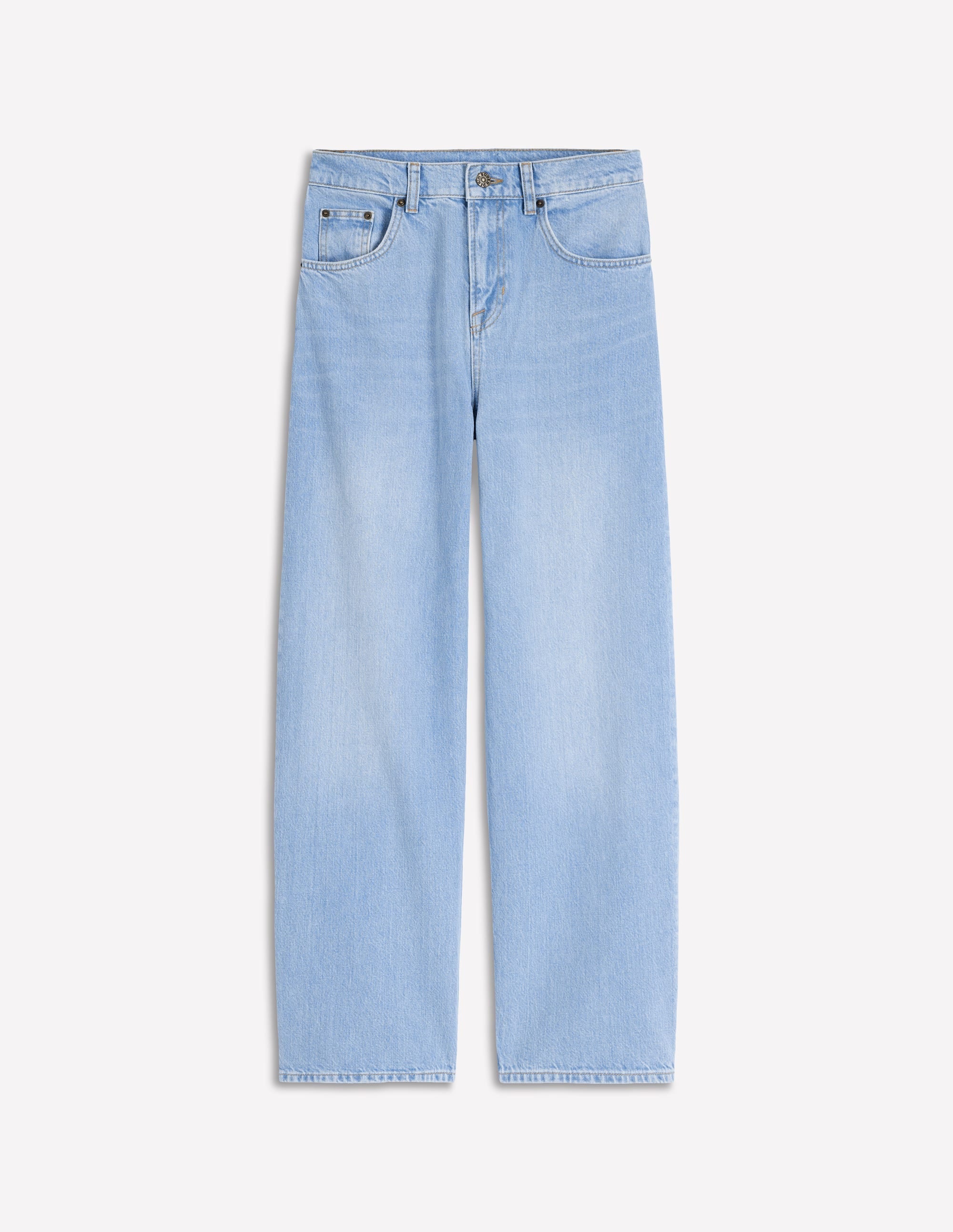 Mid Rise Relaxed Leg Jeans-Authentic Vintage