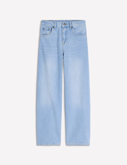 Mid Rise Relaxed Leg Jeans-Authentic Vintage