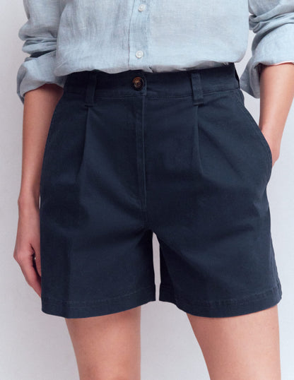 Chino Shorts-Navy