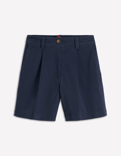 Chino Shorts-Navy