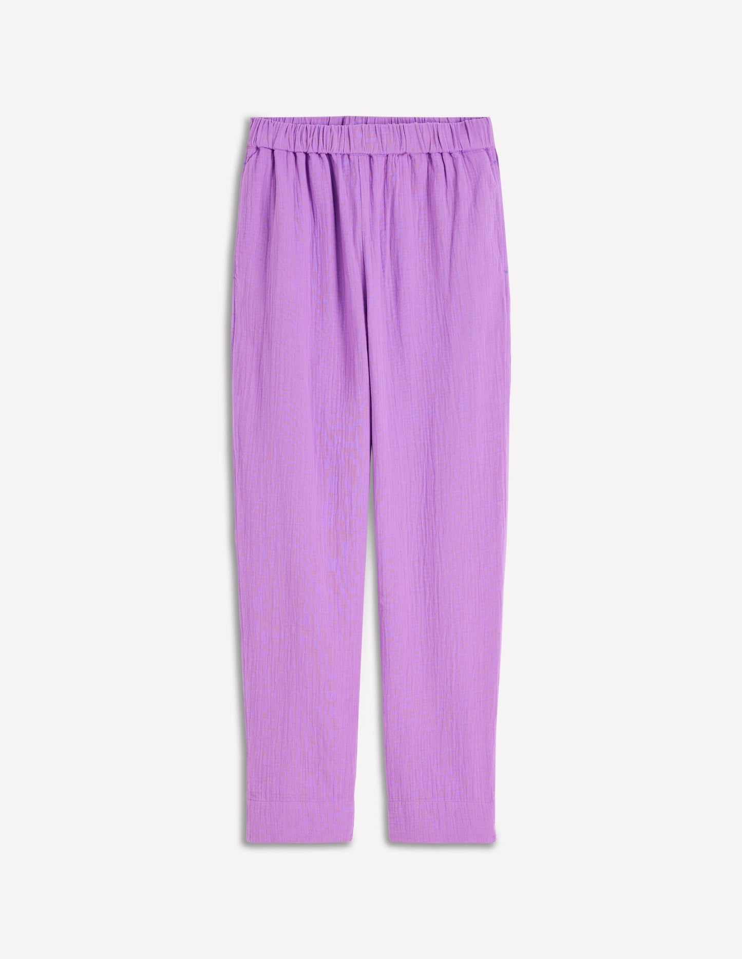 Double Cloth Crop Pants-Amethyst Purple