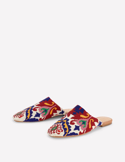 Mule Slipper Loafer-Multi Bead
