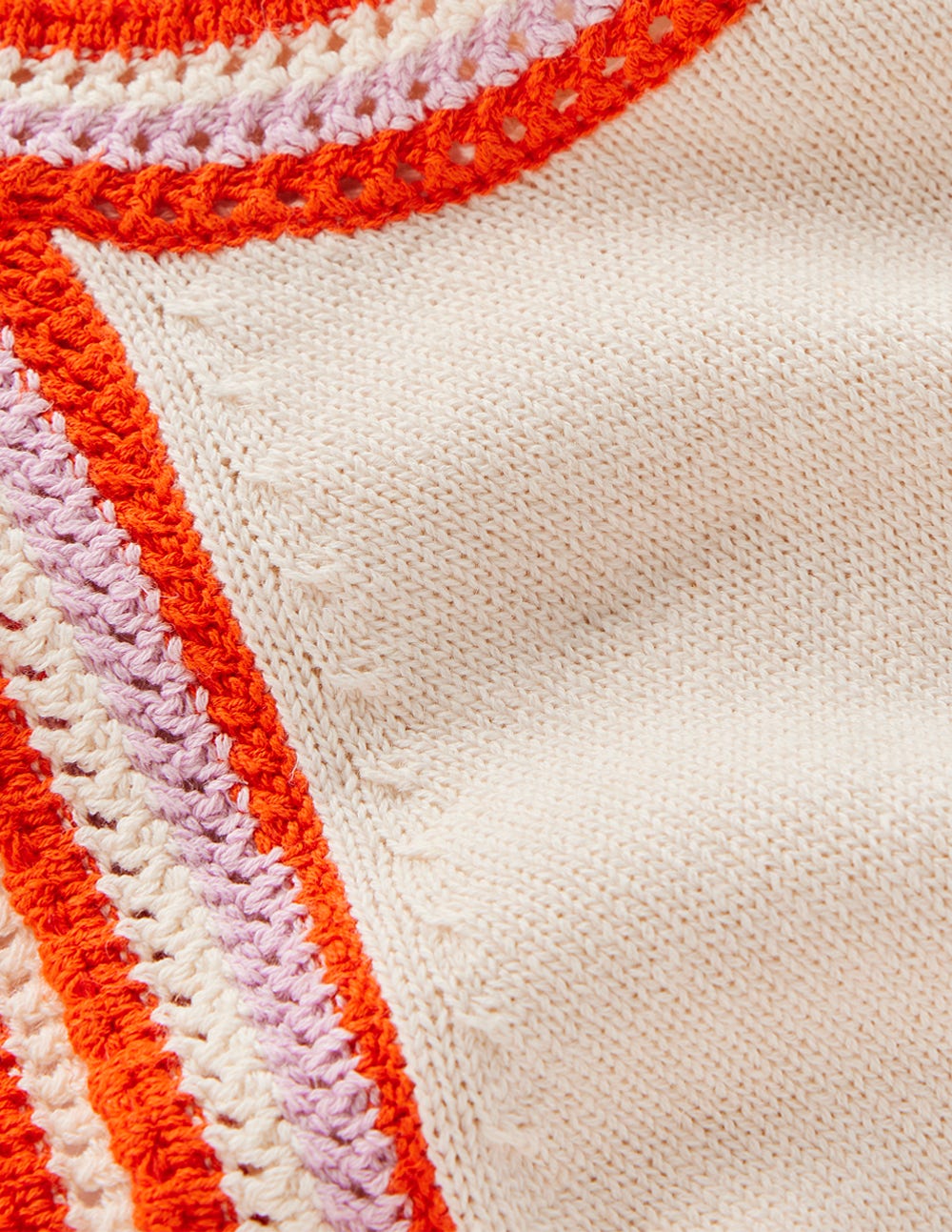 Saffron Crochet Racer Tank-Ivory