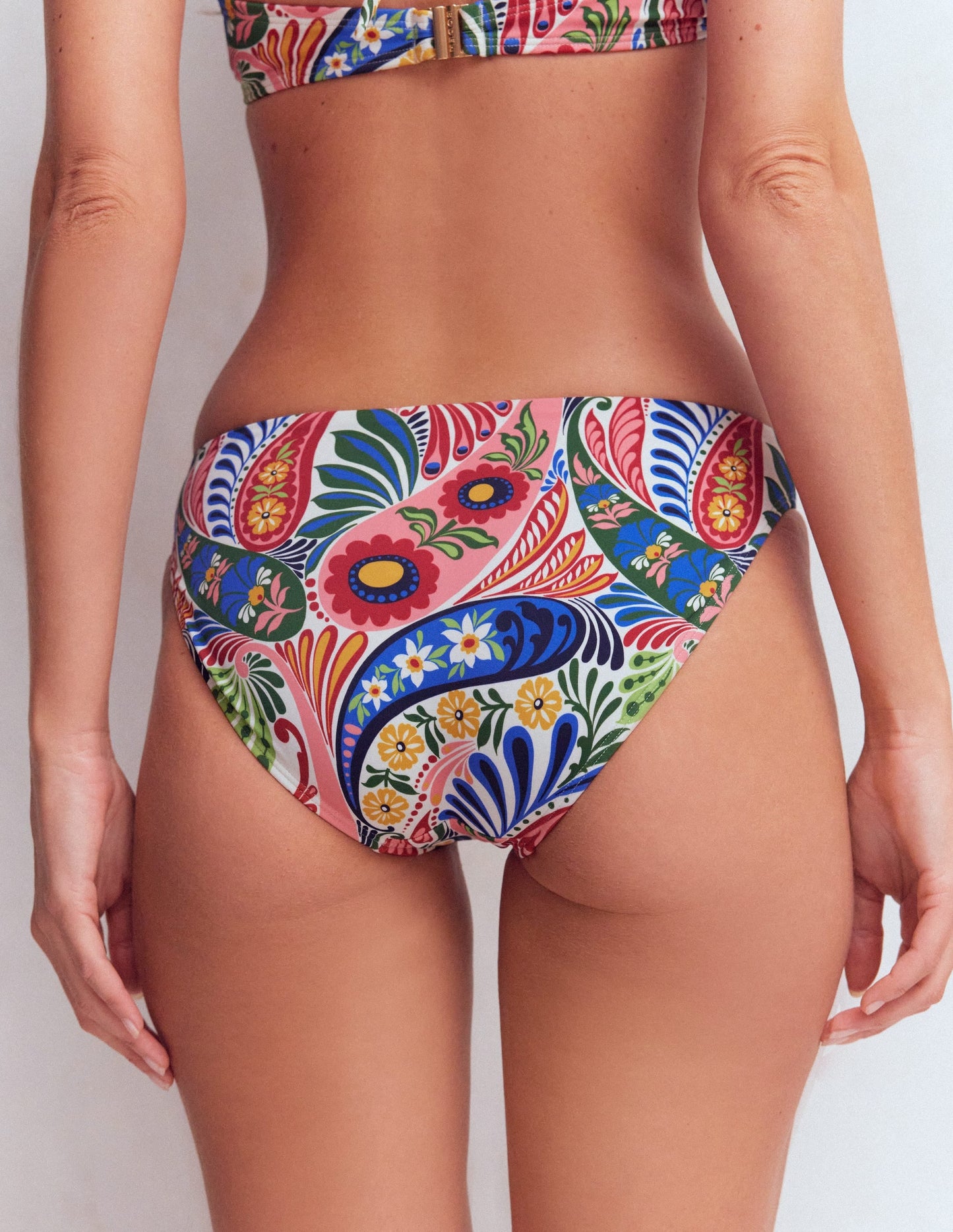 Classic Bikini Bottoms-Multi, Enchanted Paisley