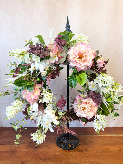 27" Morning Garden Wreath
