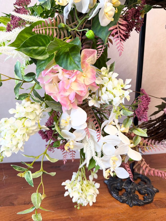 27" Morning Garden Wreath