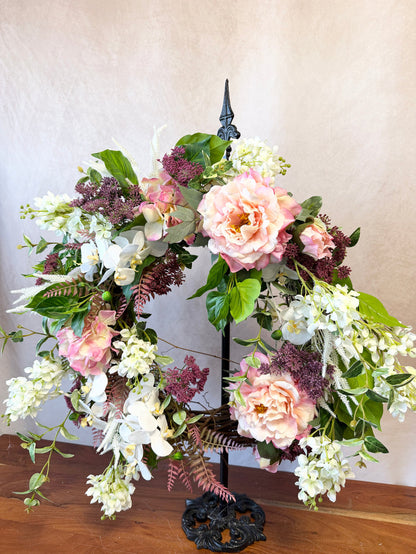 27" Morning Garden Wreath
