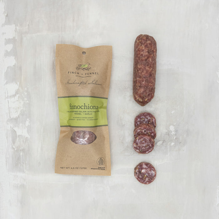 4.5 oz. Finnochiona Salami