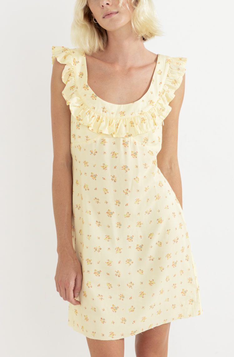 Rhythm Dahlia Off Shoulder Mini Dress