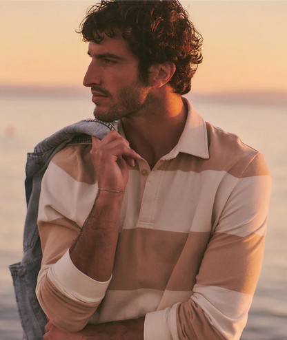 Marine Layer Sueded Rugby Polo