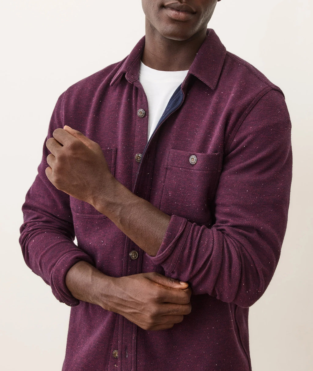 Marine Layer Pacifica Stretch Twill Overshirt