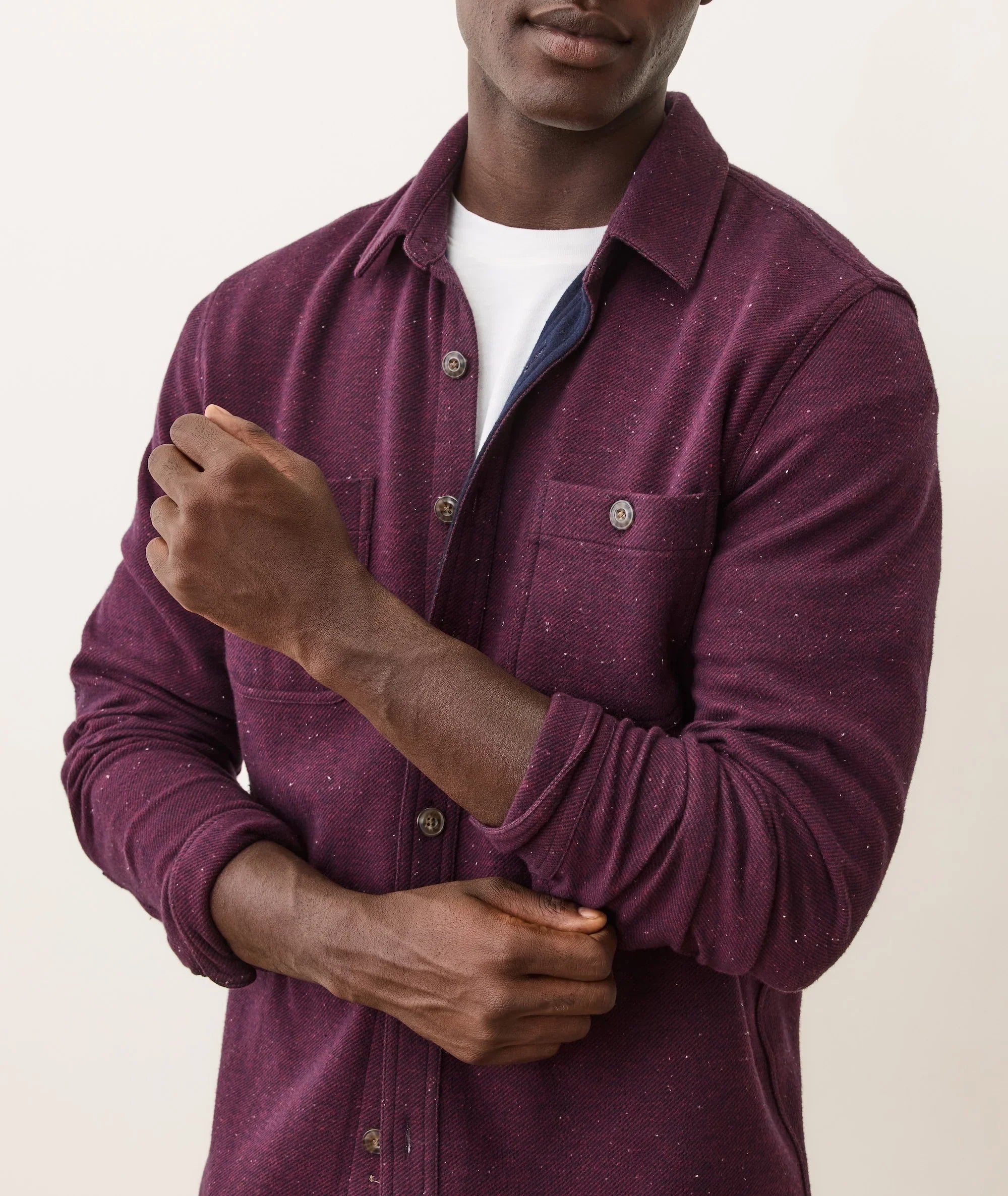 Marine Layer Pacifica Stretch Twill Overshirt