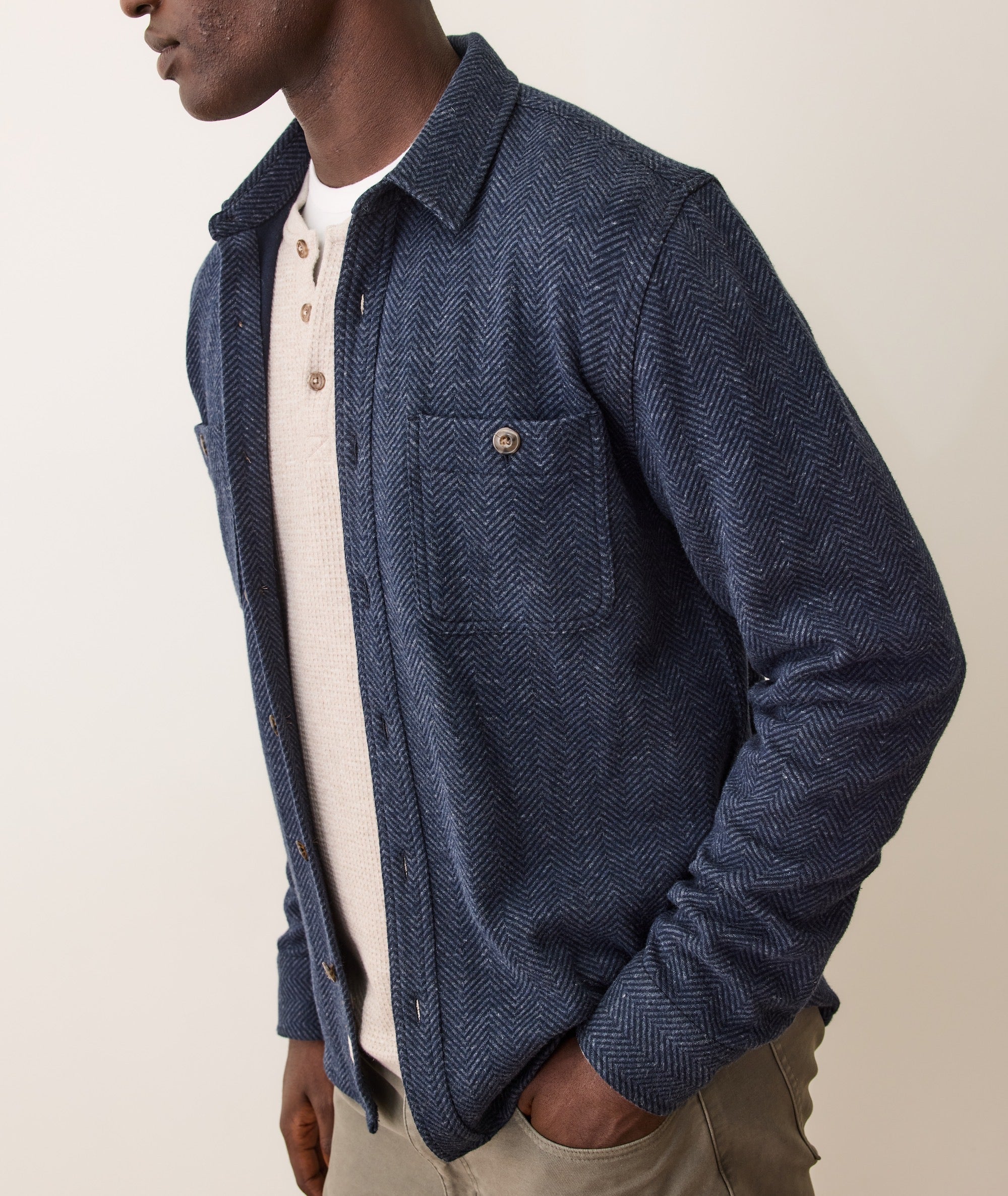 Marine Layer Pacifica Stretch Twill Overshirt
