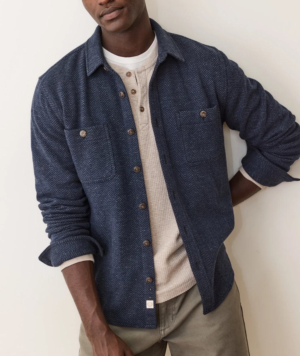 Marine Layer Pacifica Stretch Twill Overshirt