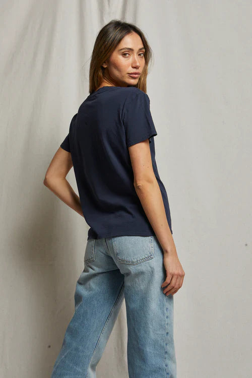 Perfect White Tee Harley Boxy Crew Tee