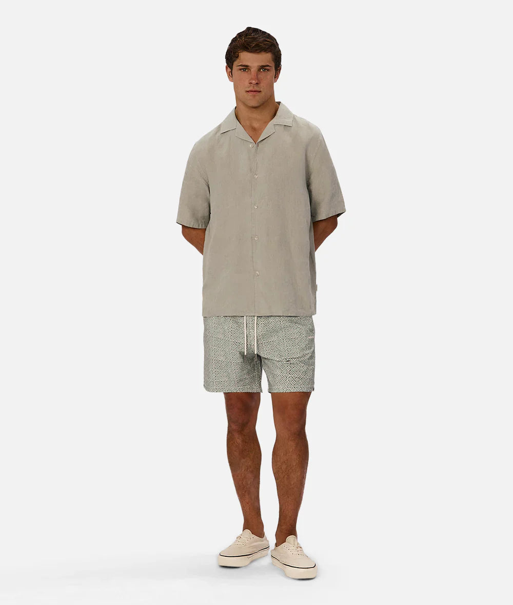 Industrie The St Martins Short Sleeve Linen Shirt